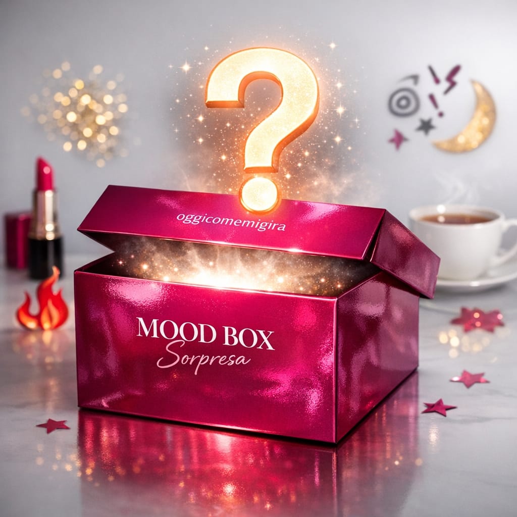 Box regalo sorpresa mood casuale - Confezione regalo ironica OggiComeMiGira
