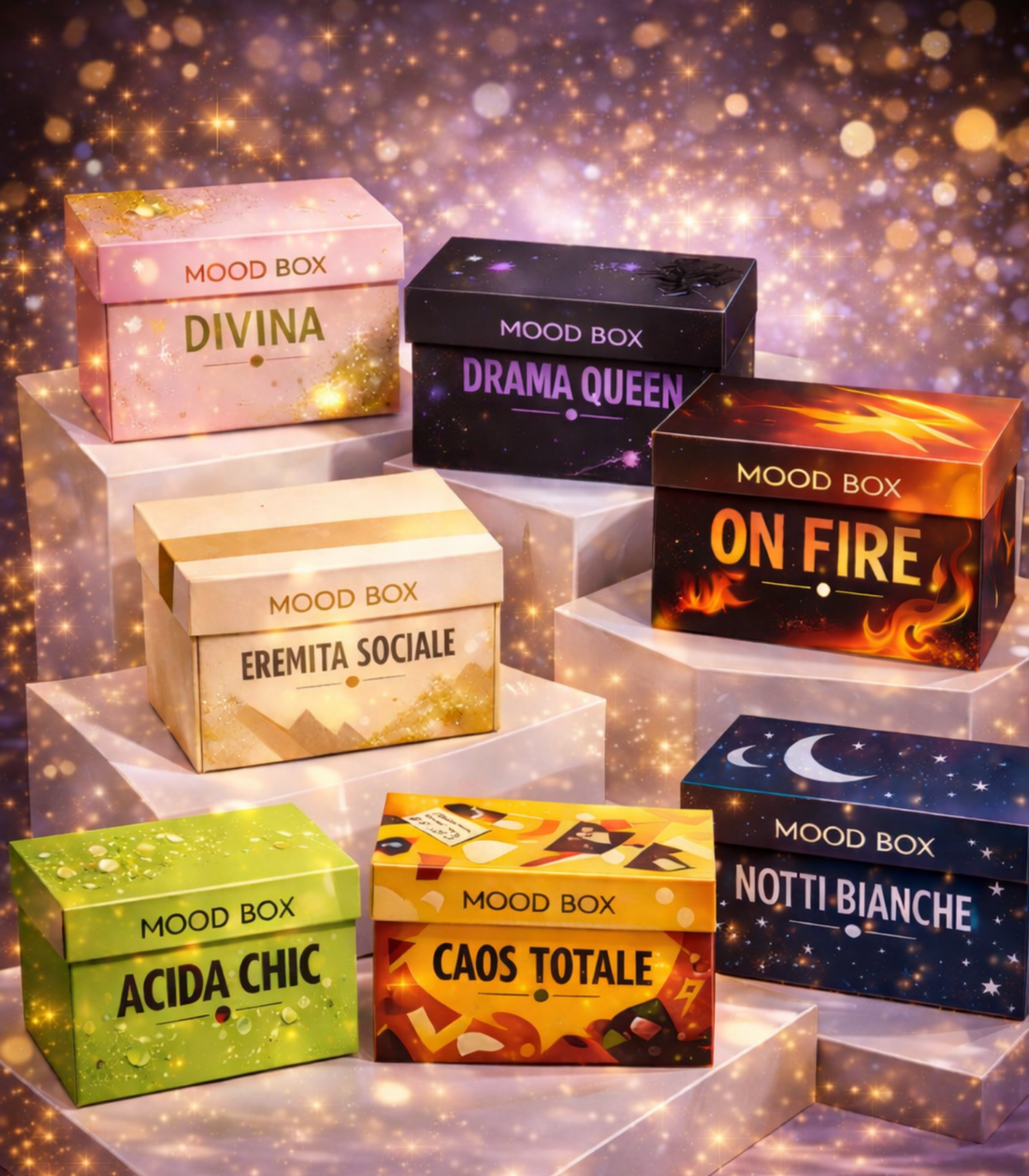 Mood Box regalo originali e ironiche basate sull'umore - OggiComeMiGira